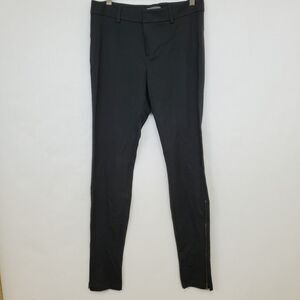 Vince Pants Womens Size 8 Ankle Zip Skinny Black Stretch High Rise 30x32